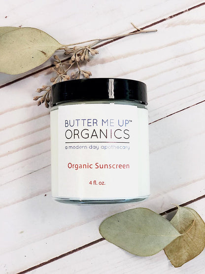 Natural Organic Sunscreen / Safe Sunscreen / Non-Nano Zinc Oxide