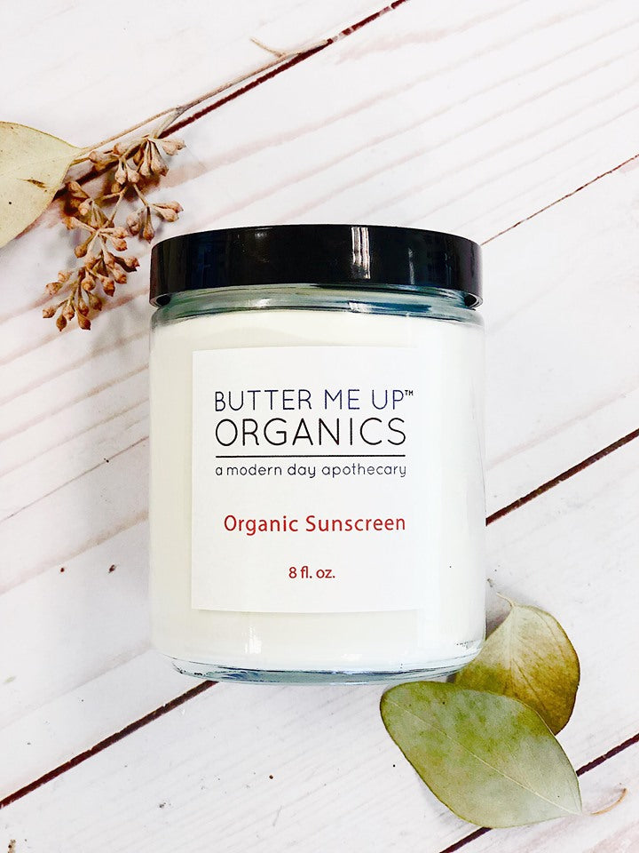 Natural Organic Sunscreen / Safe Sunscreen / Non-Nano Zinc Oxide